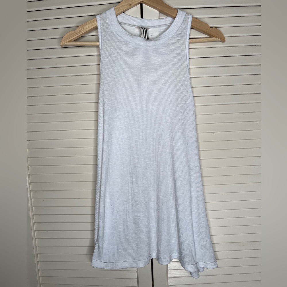 Free People - Ribbed High Neck Tank Top